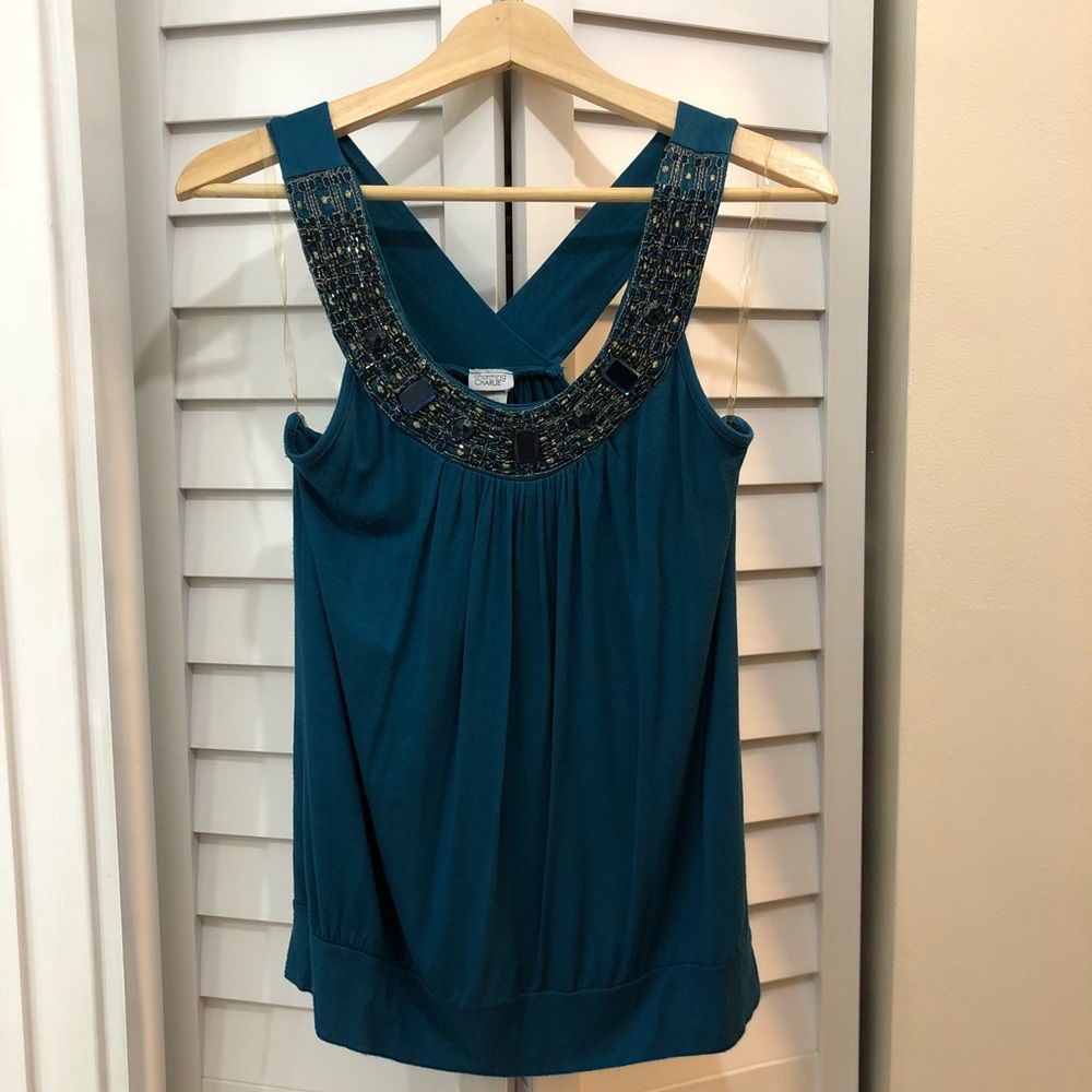 Embellished top